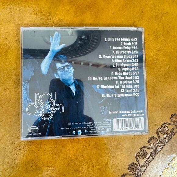 Roy Orbison:  The Last Concert CD December 4, 1988 Working, No scratches - Picture 2 of 4